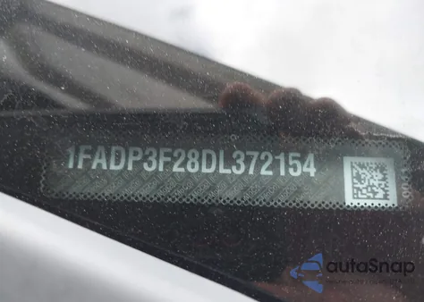 2013 Ford Focus Se from USA, damaged, VIN 1FADP3F28DL372154